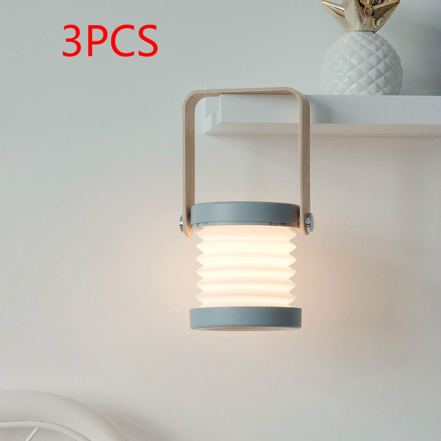 Rechargeable & Foldable Touch-Dimmable LED Lantern - alternate view