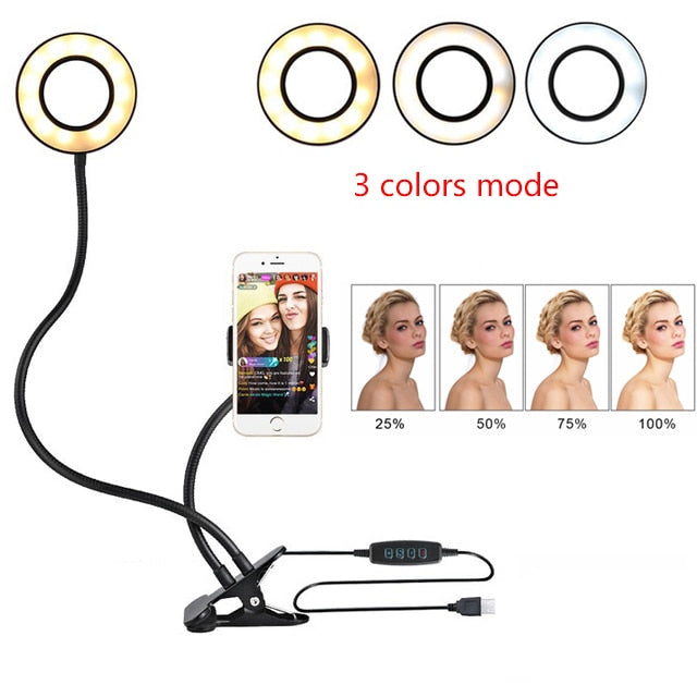 Finiks Gravity | Adjustable LED Light with Phone Holder & Flexible Stand | Product image 5