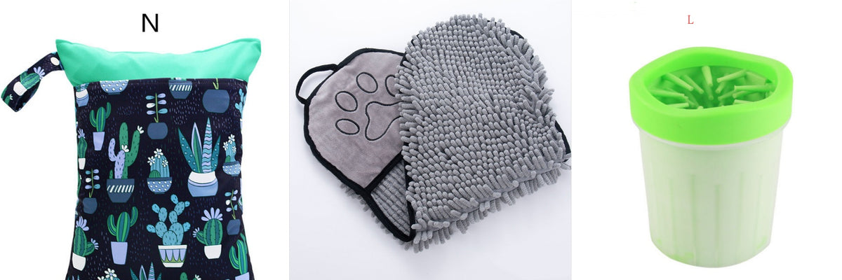 Finiks Gravity | Super Absorbent Chenille Pet Bath Towel with Pockets | Product image 16