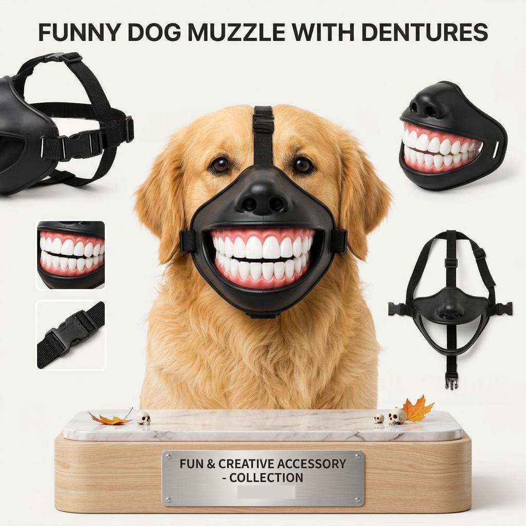 Finiks Gravity | Funny Big Human Smile Dog Mask | Product image 2