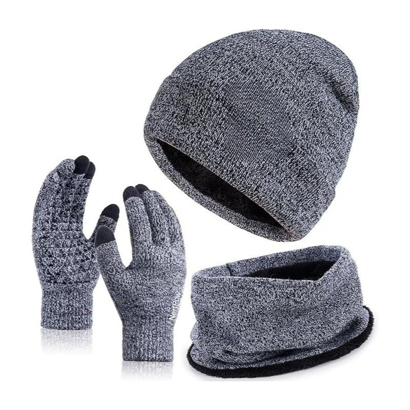 Finiks Gravity | Unisex 3-Piece Winter Hat, Scarf & Gloves Set | Product image 5
