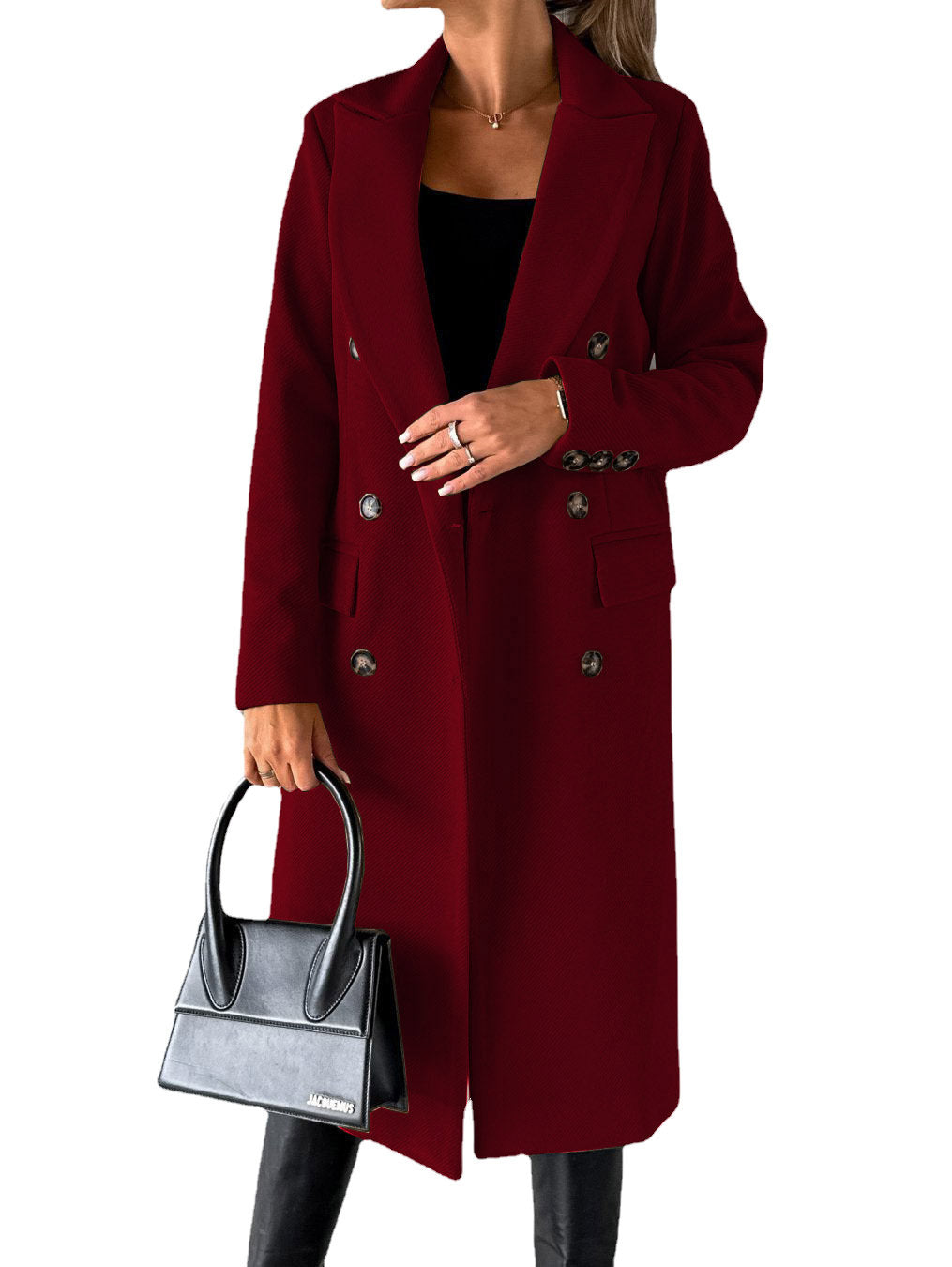 Finiks Gravity | Ruffled Lapel Long Blazer | Product image 8