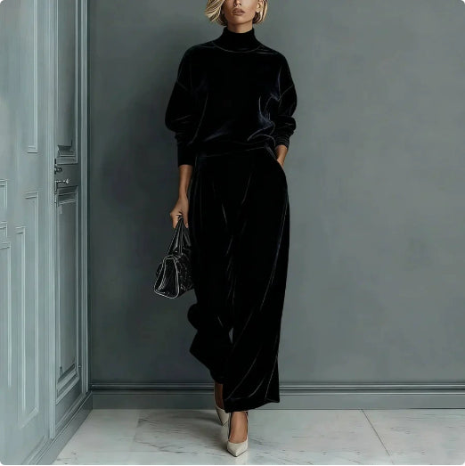 Finiks Gravity | High-Neck Zip-Up Wide-Leg Tracksuit Set | Product image 7