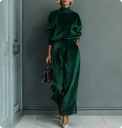 Finiks Gravity | High-Neck Zip-Up Wide-Leg Tracksuit Set | Product image 8