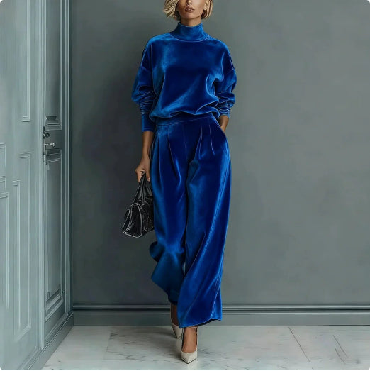 Finiks Gravity | High-Neck Zip-Up Wide-Leg Tracksuit Set | Product image 4