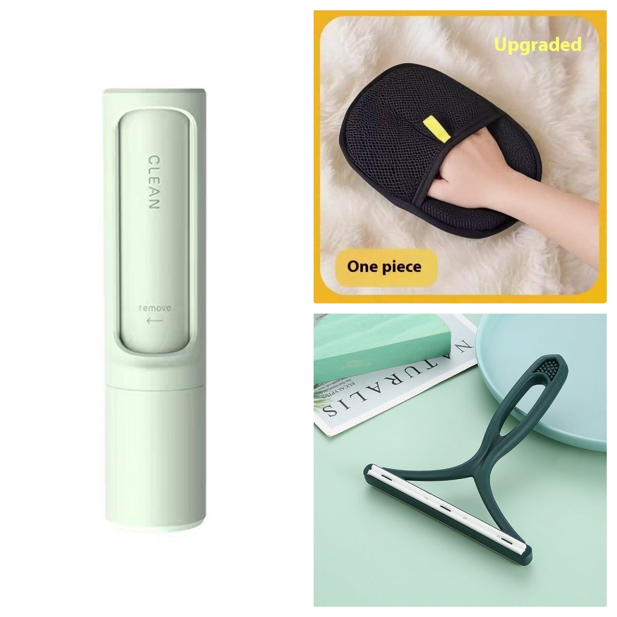 Finiks Gravity | Paws & Purr™ 2-in-1 Self-Cleaning Pet Hair Remover & Lint Roller | Product image 14